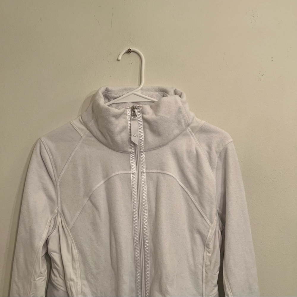 Lululemon Fleece Zip Jacket 8 - Picture 3 of 7